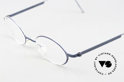 Lindberg 5000 Strip Titan 90's Frame Blue Metallic, simply timeless, stylish & innovative: grade 'vintage', Made for Men and Women Lindberg 5000 Strip Titan 90's Frame Blue Metallic, simply timeless, stylish & innovative: grade 'vintage', Made for Men and Women