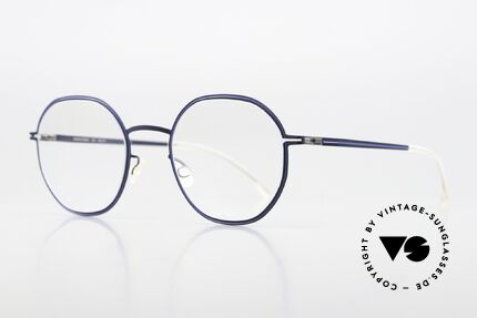 Mykita Studio 6.6 High Fashion In Navy Yale Blue, ultra-fine lines follow the contour of the frame, Made for Men and Women Mykita Studio 6.6 High Fashion In Navy Yale Blue, ultra-fine lines follow the contour of the frame, Made for Men and Women
