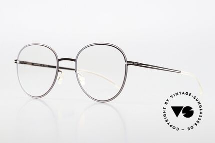 Mykita Studio 6.7 Panto Frame Purple Bronze Grey, ultra-fine lines follow the contour of the frame, Made for Women Mykita Studio 6.7 Panto Frame Purple Bronze Grey, ultra-fine lines follow the contour of the frame, Made for Women