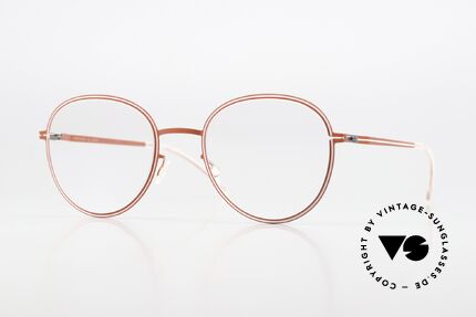 Mykita Studio 6.7 Women's Frame Rusty Red Aurore, MYKITA Studio 6.7 glasses, size 49-20, color 349, Made for Women Mykita Studio 6.7 Women's Frame Rusty Red Aurore, MYKITA Studio 6.7 glasses, size 49-20, color 349, Made for Women