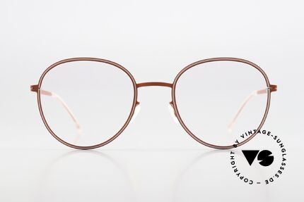 Mykita Studio 6.7 Women's Frame Rusty Red Aurore, inspired by the optical illusion art of the 1960's, Made for Women Mykita Studio 6.7 Women's Frame Rusty Red Aurore, inspired by the optical illusion art of the 1960's, Made for Women