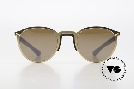 Mykita Mylon Tulip Gold Ebony Brown Siennabrown, size 50-24, c. 244 (Gold/Ebony Brown Sienna), Made for Men and Women Mykita Mylon Tulip Gold Ebony Brown Siennabrown, size 50-24, c. 244 (Gold/Ebony Brown Sienna), Made for Men and Women