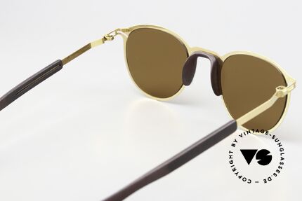 Mykita Mylon Tulip Gold Ebony Brown Siennabrown, the frame can also be optically glazed if needed, Made for Men and Women Mykita Mylon Tulip Gold Ebony Brown Siennabrown, the frame can also be optically glazed if needed, Made for Men and Women