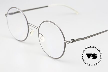 Mykita Studio 6.4 Ladies Specs Shiny Graphite Mole, the result is a three-dimensional graphic pattern, Made for Women