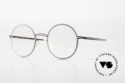 Mykita Studio 6.4 Women's Specs Purple Bronze, ultra-fine lines follow the contour of the frame, Made for Women Mykita Studio 6.4 Women's Specs Purple Bronze, ultra-fine lines follow the contour of the frame, Made for Women