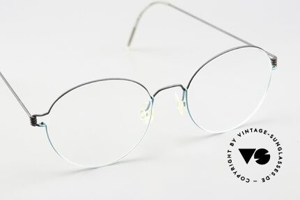 Lindberg Panto 48 Air Titan Rim Old 90's Lindberg Classics, unworn, NOS, with original magnetic case by Lindberg, Made for Men and Women