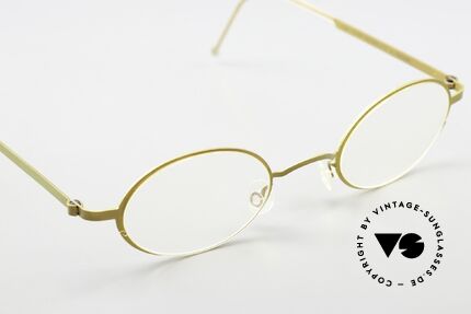 Lindberg 5000 Strip Titan Old 90's Frame Copper Bronze, simply timeless, stylish & innovative: grade 'vintage', Made for Men and Women