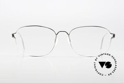 Lindberg Mars 52 Air Titan Rim Men's Eyeglasses From The 90s, model MARS from the 1990's in matte black and gray, Made for Men
