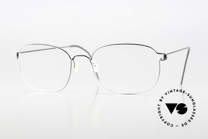 Lindberg Mars 54 Air Titan Rim Titan Frame Matte Black Gray, LINDBERG Air Titanium Rim eyeglasses in size 54-19, Made for Men