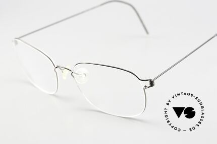 Lindberg Mars 54 Air Titan Rim Titan Frame Matte Black Gray, simply timeless, stylish & innovative: grade 'vintage', Made for Men