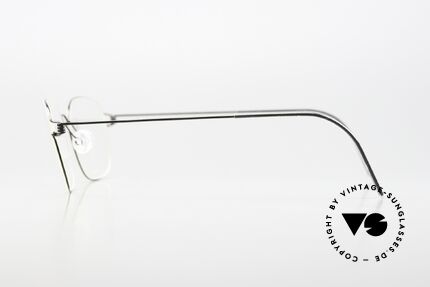 Lindberg Mars 54 Air Titan Rim Black Titan Frame Gentlemen, unworn, NOS, with original magnetic case by Lindberg, Made for Men Lindberg Mars 54 Air Titan Rim Black Titan Frame Gentlemen, unworn, NOS, with original magnetic case by Lindberg, Made for Men