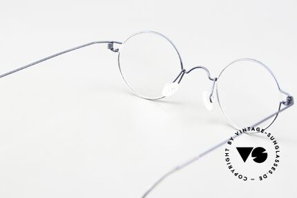 Lindberg Corona 42 Air Titan Rim Round Specs Matte Dark Blue, Size: medium, Made for Men and Women Lindberg Corona 42 Air Titan Rim Round Specs Matte Dark Blue, Size: medium, Made for Men and Women