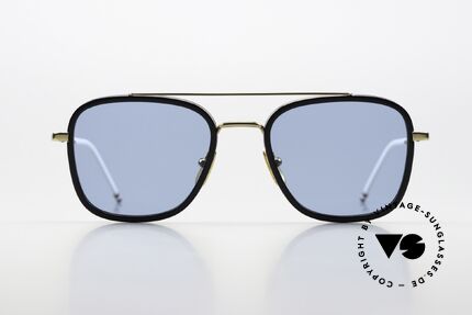 Thom Browne TBS800 Square Sunglasses For Men, titanium frame with acetate rings in size 51-20, Made for Men Thom Browne TBS800 Square Sunglasses For Men, titanium frame with acetate rings in size 51-20, Made for Men