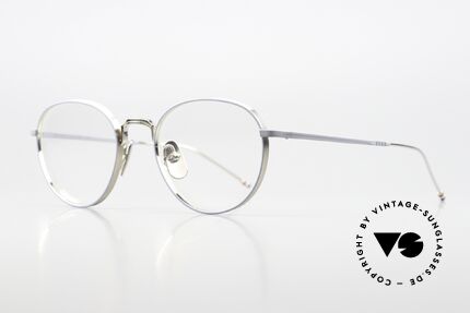 Thom Browne TBX119 Classy Gentlemen's Specs, SLV-GRY = silver-plated & light gray frame front, Made for Men Thom Browne TBX119 Classy Gentlemen's Specs, SLV-GRY = silver-plated & light gray frame front, Made for Men