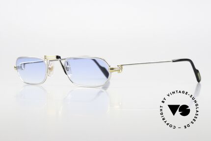 Cartier Demi Lune LC - M Ladies & Gents Reading Specs, this pair with Louis Cartier decor: medium size 50-24, 140, Made for Men Cartier Demi Lune LC - M Ladies & Gents Reading Specs, this pair with Louis Cartier decor: medium size 50-24, 140, Made for Men