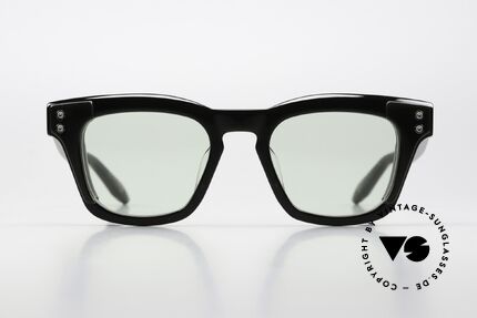 AKONI Ara Akoni Glasses By The DITA Guys, 6mm Japanese acetate, color 104A = 'BLACK-OLIVE', Made for Men