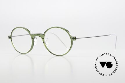 Lindberg 6508 NOW Designer Eyewear Vintage, high quality composite material & titanium temples, Made for Men and Women