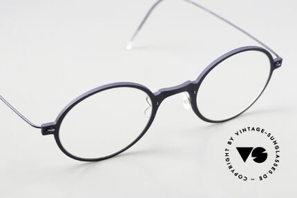 Lindberg 6508 NOW Dark Blue Designer Eyewear, can already be described as 'vintage Lindberg' frame, Made for Men and Women