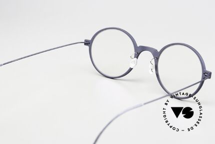 Lindberg 6508 NOW Dark Blue Designer Eyewear, unworn designer piece with original Lindberg case, Made for Men and Women