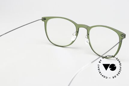 Lindberg 6529 47 NOW Eyewear In Green And Black, unworn designer piece with original Lindberg case, Made for Women Lindberg 6529 47 NOW Eyewear In Green And Black, unworn designer piece with original Lindberg case, Made for Women