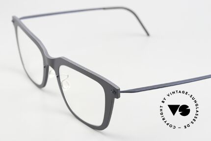 Lindberg 6601 NOW XL Men's Frame Gray Dark Blue, high quality composite material & titanium temples, Made for Men Lindberg 6601 NOW XL Men's Frame Gray Dark Blue, high quality composite material & titanium temples, Made for Men