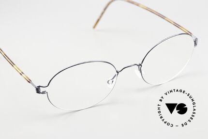 Lindberg York Air Titan Rim Dark Blue Metallic Tortoise, unworn, NOS, with original magnetic case by Lindberg, Made for Men and Women Lindberg York Air Titan Rim Dark Blue Metallic Tortoise, unworn, NOS, with original magnetic case by Lindberg, Made for Men and Women
