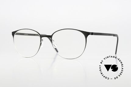 Lindberg 9556 Strip Titanium Black Designer Eyeglasses, panto ladies and men's glasses, Strip Titanium frame, Made for Men and Women Lindberg 9556 Strip Titanium Black Designer Eyeglasses, panto ladies and men's glasses, Strip Titanium frame, Made for Men and Women