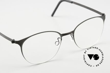 Lindberg 9556 Strip Titanium Black Designer Eyeglasses, unworn, new old stock with original case by Lindberg, Made for Men and Women Lindberg 9556 Strip Titanium Black Designer Eyeglasses, unworn, new old stock with original case by Lindberg, Made for Men and Women