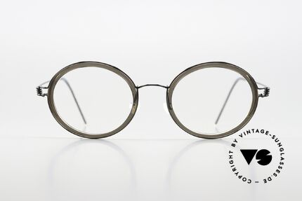 Lindberg Fay Air Titan Rim Titan Specs Women & Men, classic unisex model FAY, size 46-20, 135, color PU9, Made for Men and Women