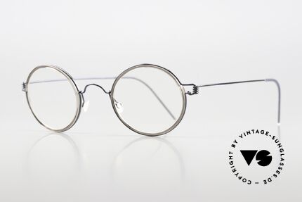 Lindberg Harley Air Titan Rim Unisex Vintage Eyeglasses, striking refined Air Titan frame with Acetate inner rim, Made for Men and Women Lindberg Harley Air Titan Rim Unisex Vintage Eyeglasses, striking refined Air Titan frame with Acetate inner rim, Made for Men and Women