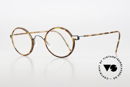 Lindberg Harley Air Titan Rim Round Glasses Women & Men, striking refined Air Titan frame with Acetate inner rim, Made for Men and Women Lindberg Harley Air Titan Rim Round Glasses Women & Men, striking refined Air Titan frame with Acetate inner rim, Made for Men and Women
