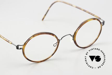 Lindberg Harley Air Titan Rim Round Glasses Women & Men, unworn, NOS, with original magnetic case by Lindberg, Made for Men and Women Lindberg Harley Air Titan Rim Round Glasses Women & Men, unworn, NOS, with original magnetic case by Lindberg, Made for Men and Women