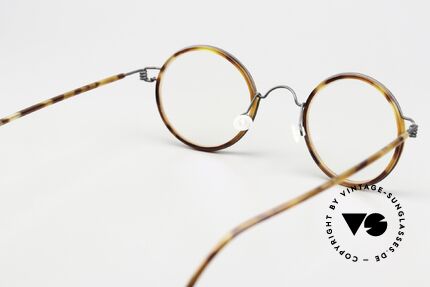 Lindberg Harley Air Titan Rim Round Glasses Women & Men, orig. Lindberg DEMO lenses can be replaced optionally, Made for Men and Women Lindberg Harley Air Titan Rim Round Glasses Women & Men, orig. Lindberg DEMO lenses can be replaced optionally, Made for Men and Women