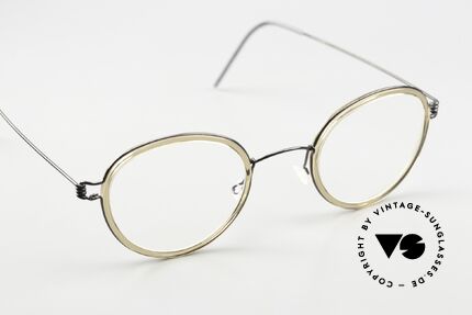 Lindberg Jackie 44 Air Titan Rim Lindberg Glasses Panto Style, unworn, NOS, with an original hard case by LINDBERG, Made for Men and Women