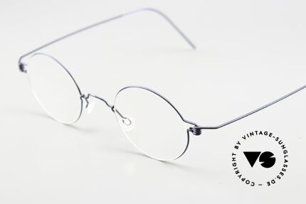Lindberg Corona 44 Air Titan Rim Lindberg Specs Matte Dark Blue, extremely strong, resilient and flexible (and 3g only!), Made for Men and Women