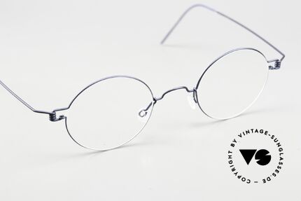 Lindberg Corona 44 Air Titan Rim Lindberg Specs Matte Dark Blue, simple & strong frame: free from screws, rivets & welds, Made for Men and Women