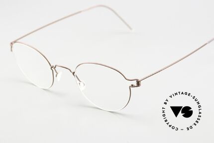 Lindberg Matt 44 Air Titan Rim Small Panto Eyewear Unisex, extremely strong, resilient and flexible (and 3g only!), Made for Men and Women
