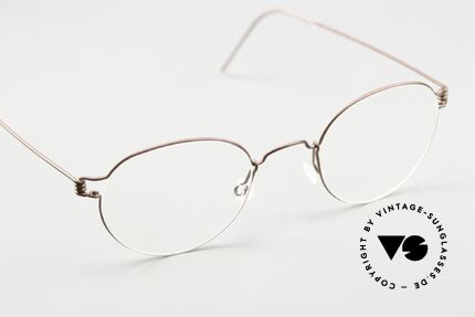 Lindberg Matt 44 Air Titan Rim Small Panto Eyewear Unisex, simple & strong frame: free from screws, rivets & welds, Made for Men and Women