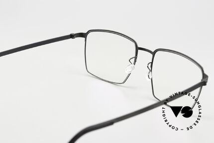 Lindberg 7426 Strip Titanium Black Square Men's Glasses, orig. DEMO lenses can be replaced with prescriptions, Made for Men Lindberg 7426 Strip Titanium Black Square Men's Glasses, orig. DEMO lenses can be replaced with prescriptions, Made for Men