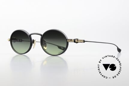 Chrome Hearts Honey Dipped Ozzy Osbourne Style Specs, oval titanium frame with many intricate engravings, Made for Men and Women Chrome Hearts Honey Dipped Ozzy Osbourne Style Specs, oval titanium frame with many intricate engravings, Made for Men and Women