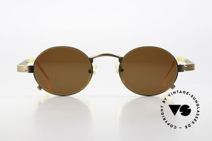 Jean Paul Gaultier 56-1173 Made in Japan Frame 1996, striking frame design (really very interesting hinges), Made for Men Jean Paul Gaultier 56-1173 Made in Japan Frame 1996, striking frame design (really very interesting hinges), Made for Men