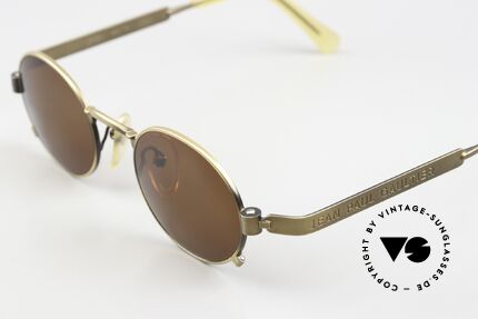 Jean Paul Gaultier 56-1173 Made in Japan Frame 1996, with dark brown sun lenses (for 100% UV protection), Made for Men Jean Paul Gaultier 56-1173 Made in Japan Frame 1996, with dark brown sun lenses (for 100% UV protection), Made for Men