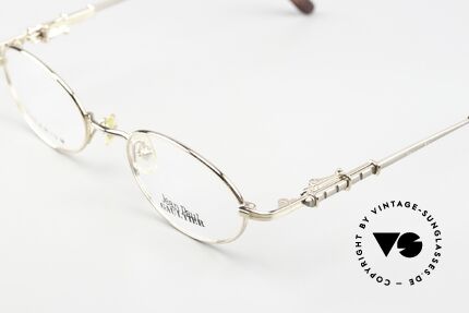 Jean Paul Gaultier 55-0039 Oval Titanium Frame 1996, unworn designer piece (precious, rare, treasured), Made for Men and Women Jean Paul Gaultier 55-0039 Oval Titanium Frame 1996, unworn designer piece (precious, rare, treasured), Made for Men and Women
