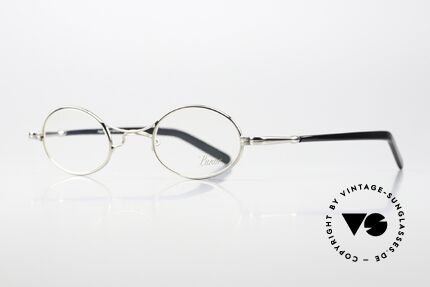 Lunor X-Bridge Oval Rare Precious Platinum Specs, LUNOR: honest craftsmanship with attention to details, Made for Men and Women