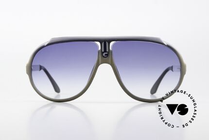 Carrera 5512 2 in 1 Sunglasses Blue & Green, famous movie sunglasses from 1984 (a true legend!), Made for Men