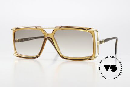Cazal 638 Square Vintage 80's Frame, Run DMC Hip Hop scene sunglasses from 1988/1989, Made for Men and Women