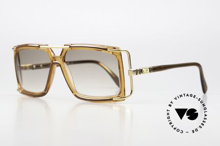 Cazal 638 Square Vintage 80's Frame, old school frame - a 'must have' in size 58-12, 135, Made for Men and Women