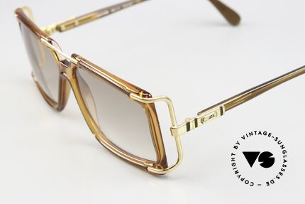 Cazal 638 Square Vintage 80's Frame, 2nd hand but in mint conditon with orig. Cazal case, Made for Men and Women