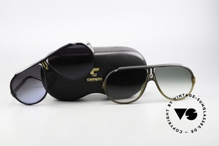 Carrera 5512 2 in 1 Sunglasses Black & Green, Size: large, Made for Men Carrera 5512 2 in 1 Sunglasses Black & Green, Size: large, Made for Men
