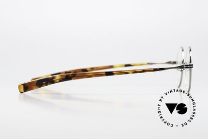 Lunor Swing A 32 Panto Antique Gold Platinum Bridge, truly sophisticated specs; can be glazed with prescriptions, Made for Men and Women